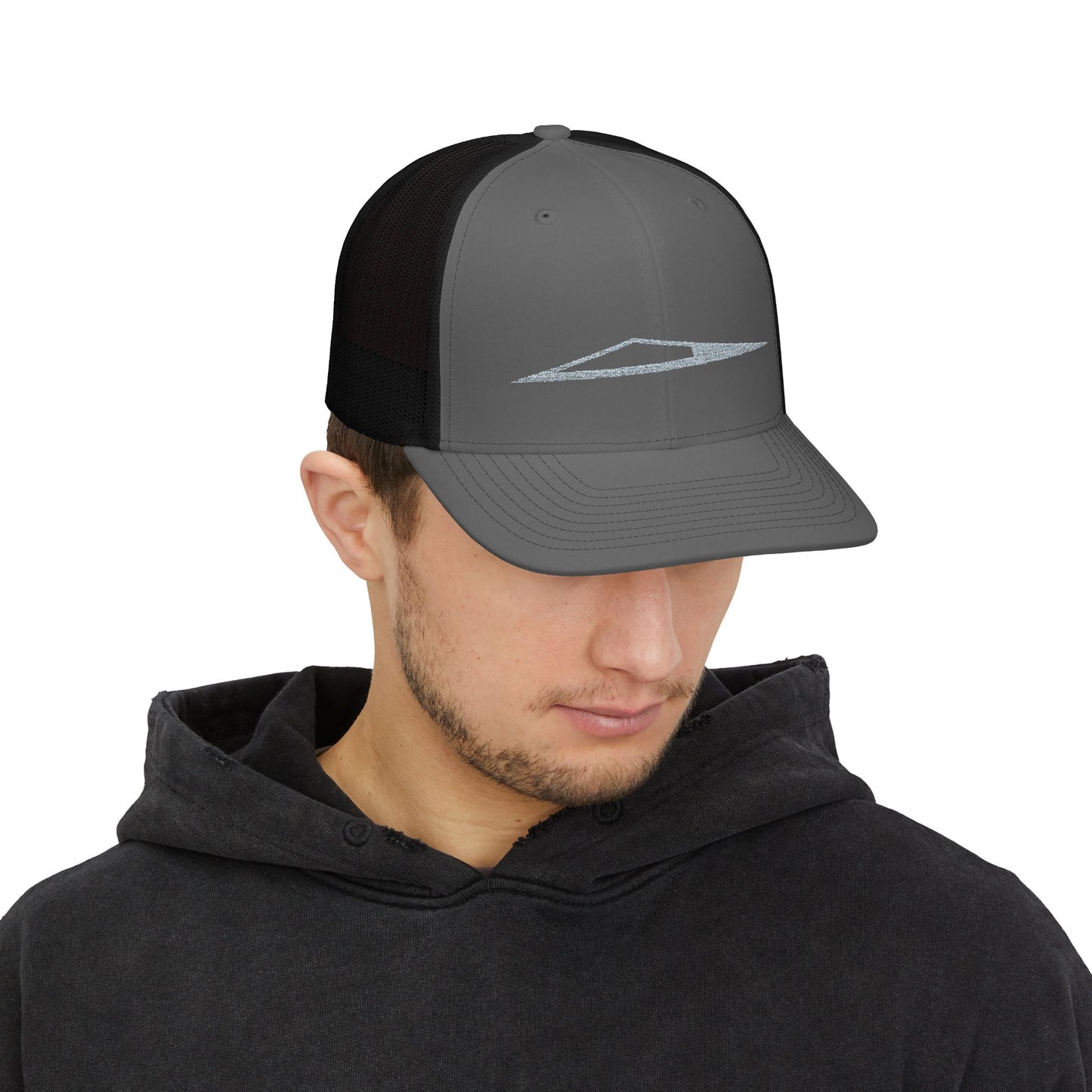 CT01 — CT Triangle Embroidered Trucker Hat