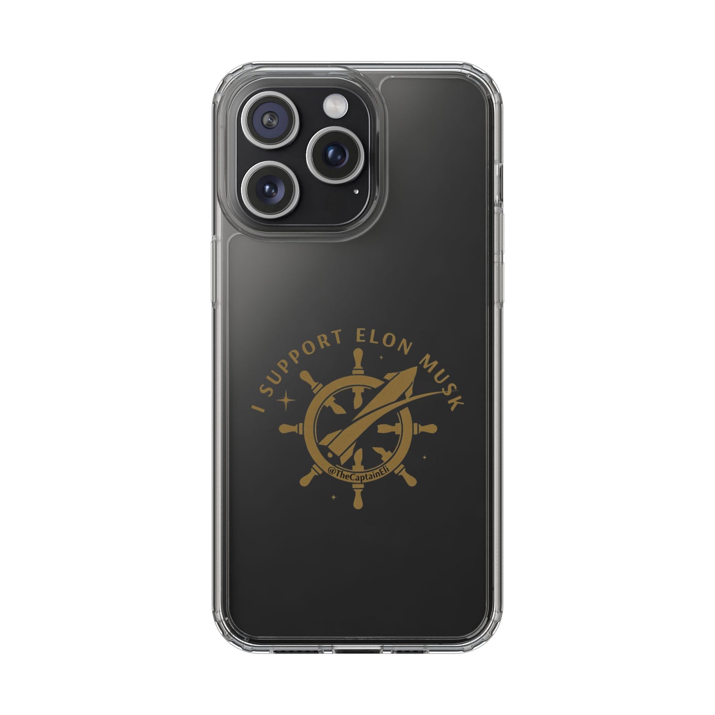 TCE04 - TheCaptainEli Clear Phone Case