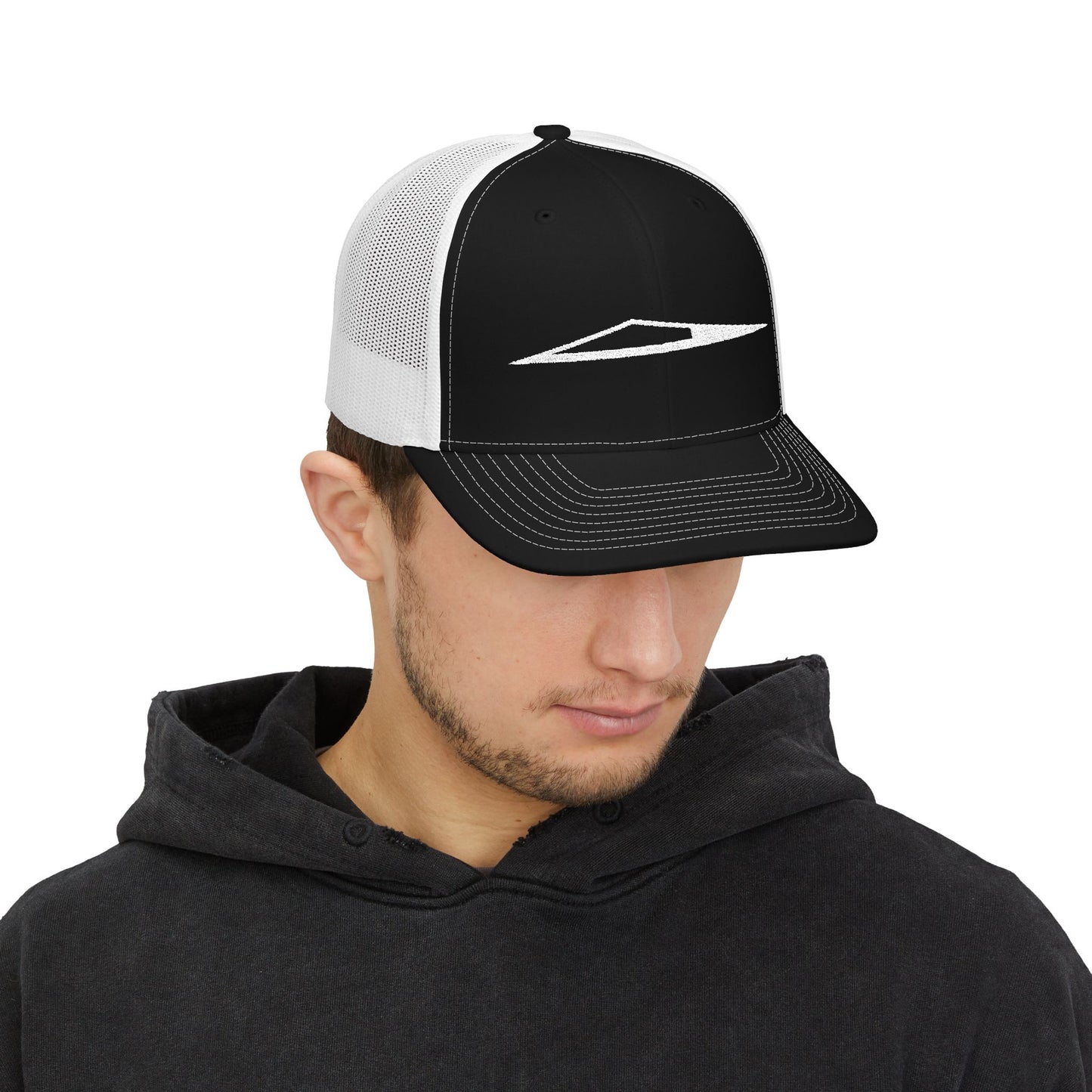 CT01 — CT Triangle Embroidered Trucker Hat