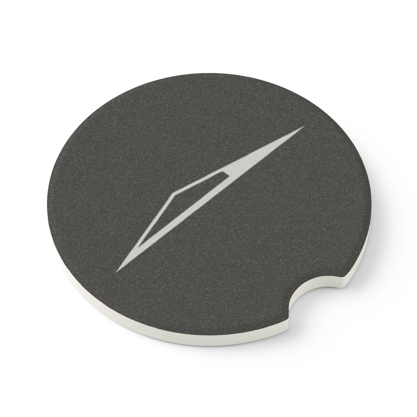 Cybertruck Logo Soapstone Cup Coaster