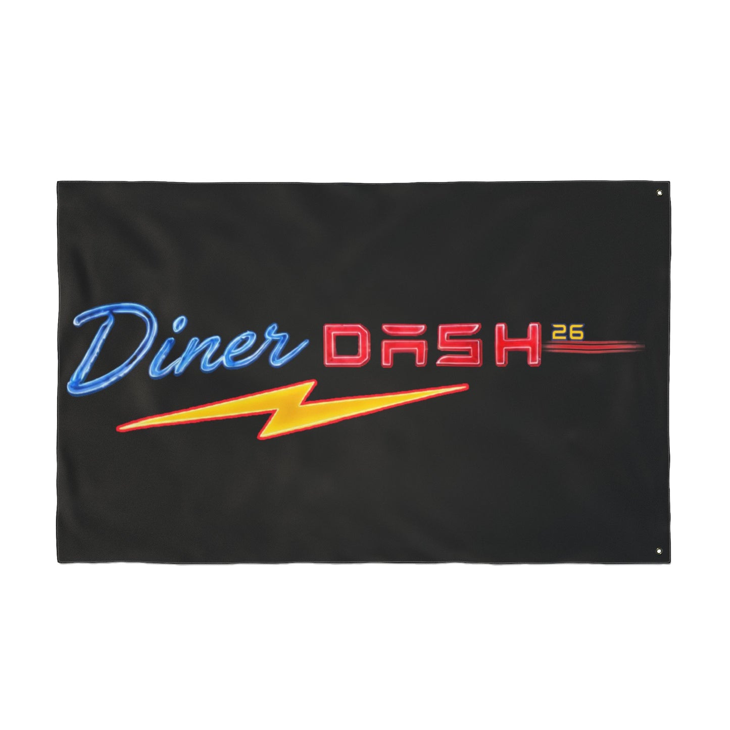 DD2609 - Diner Dash Double-Sided Flag