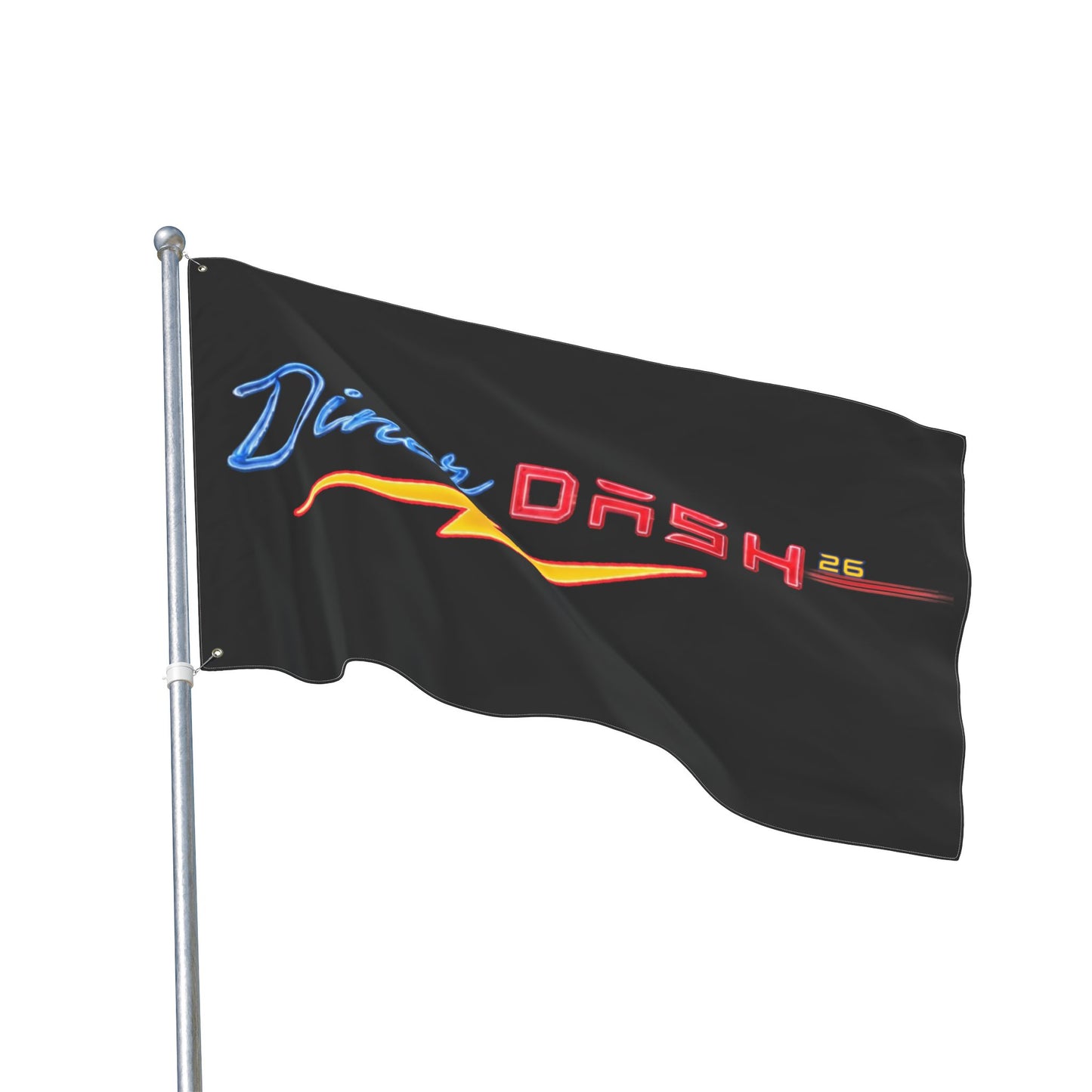 DD2609 - Diner Dash Double-Sided Flag