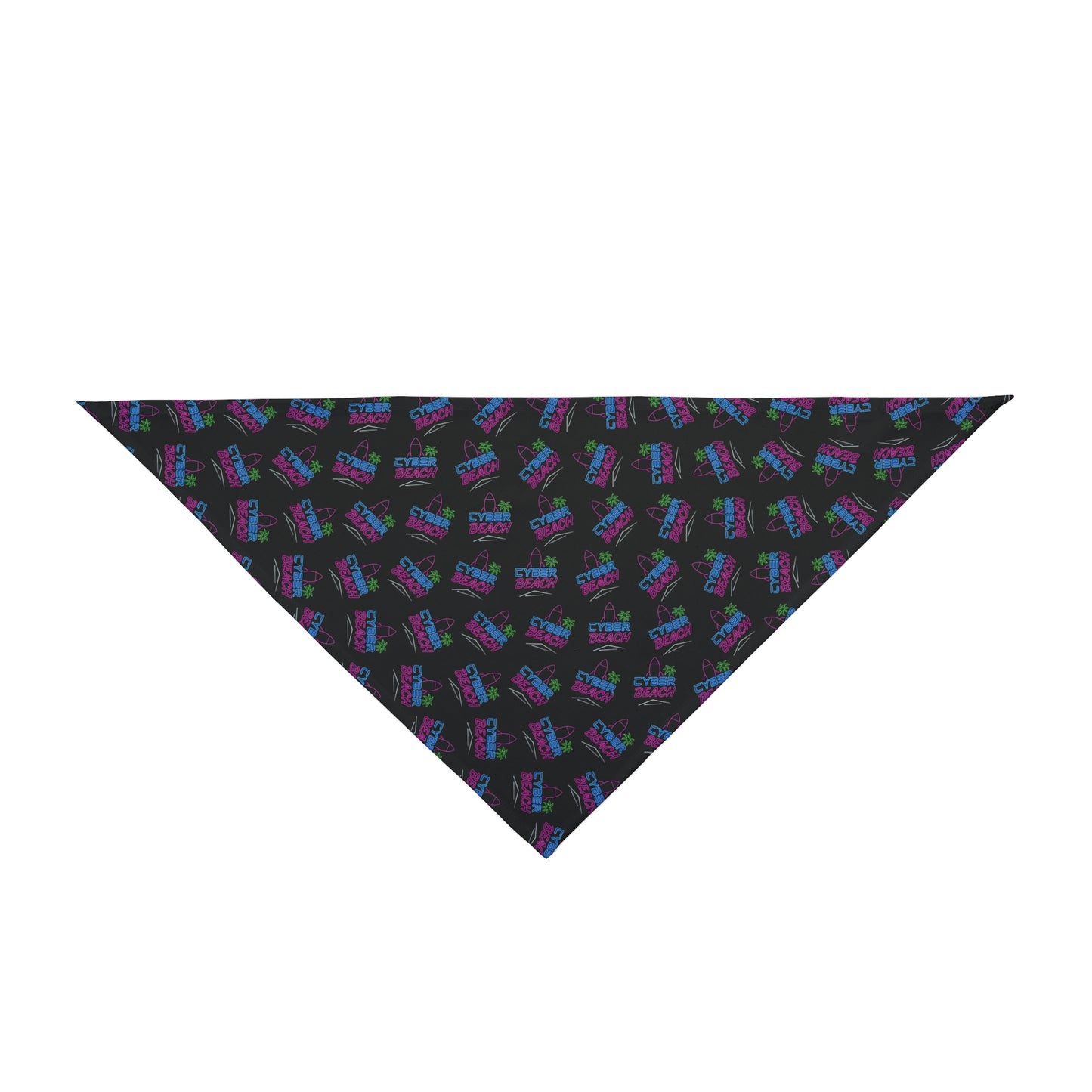 CB06BK - Cyber Beach Pet Bandana (Black)