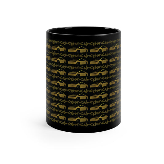 FSDMUG01 — CT CyberCab Pattern Coffee Cup (11oz)