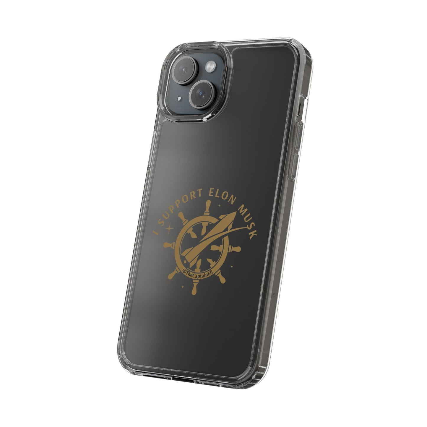 TCE04 - TheCaptainEli Clear Phone Case