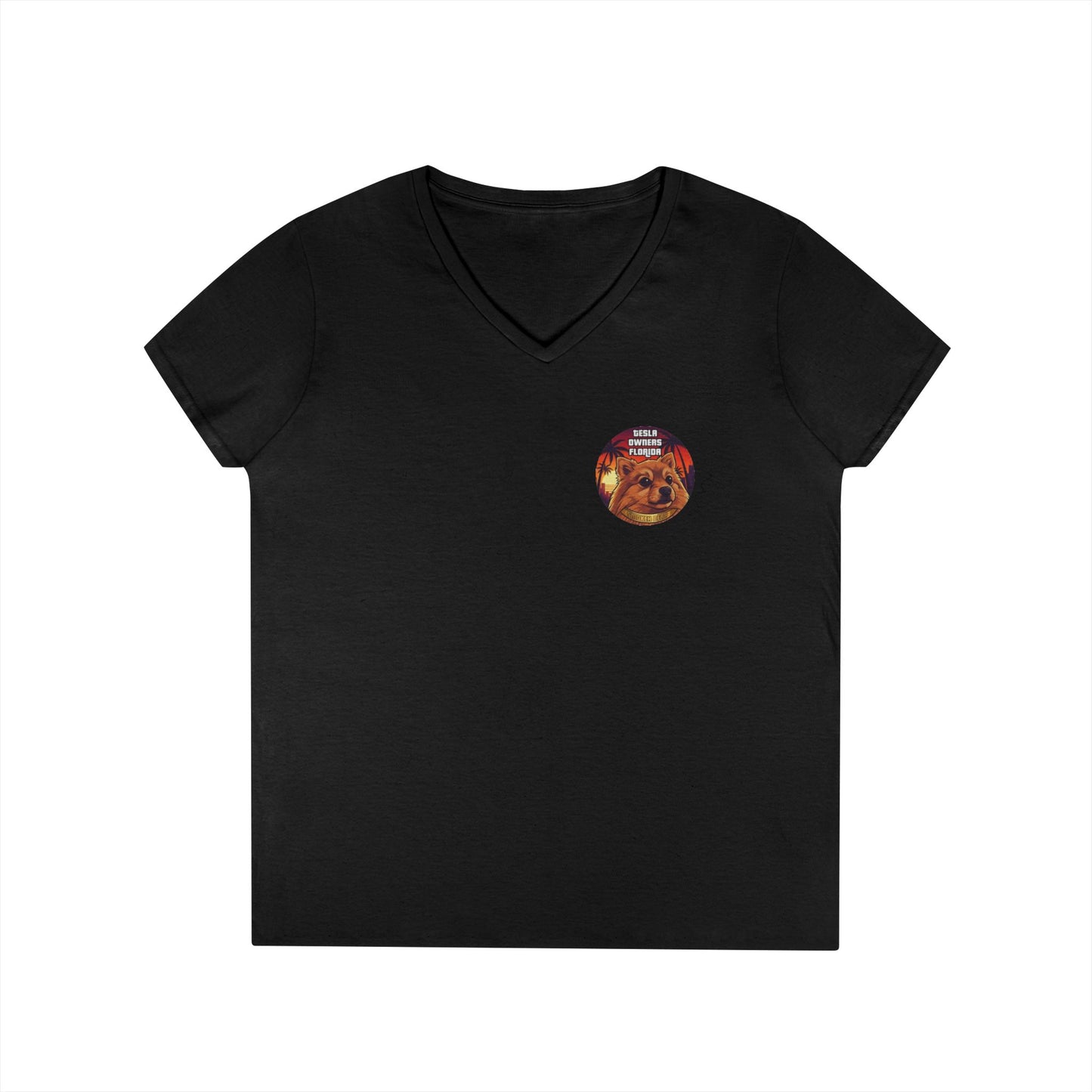 SDB01V2 - Smokeh Bear (Women's V-Neck)