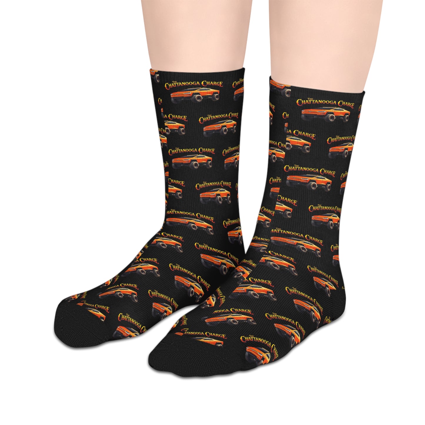 Chattanooga Charge Mid-Length Socks - Black