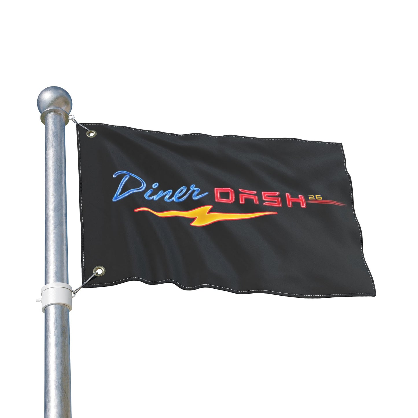 DD2609 - Diner Dash Double-Sided Flag