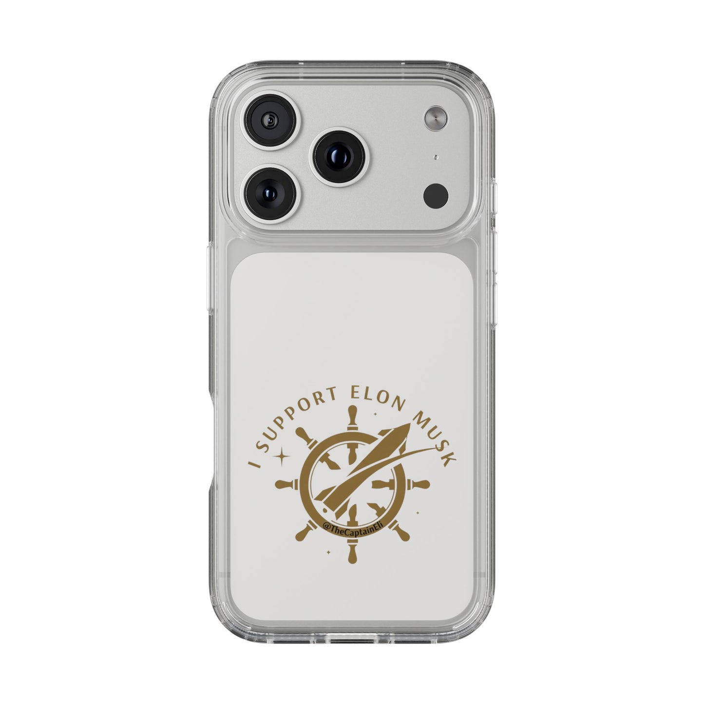 TCE04 - TheCaptainEli Clear Phone Case