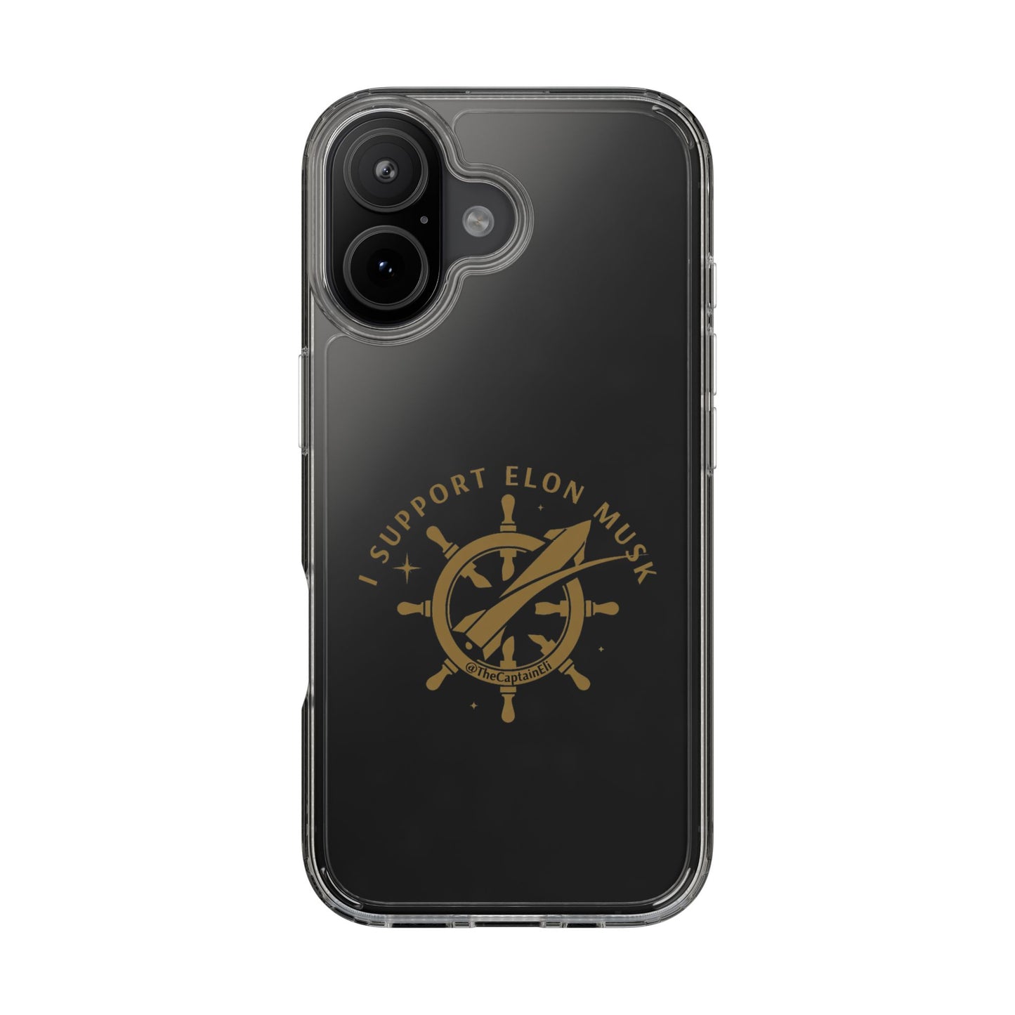 TCE04 - TheCaptainEli Clear Phone Case