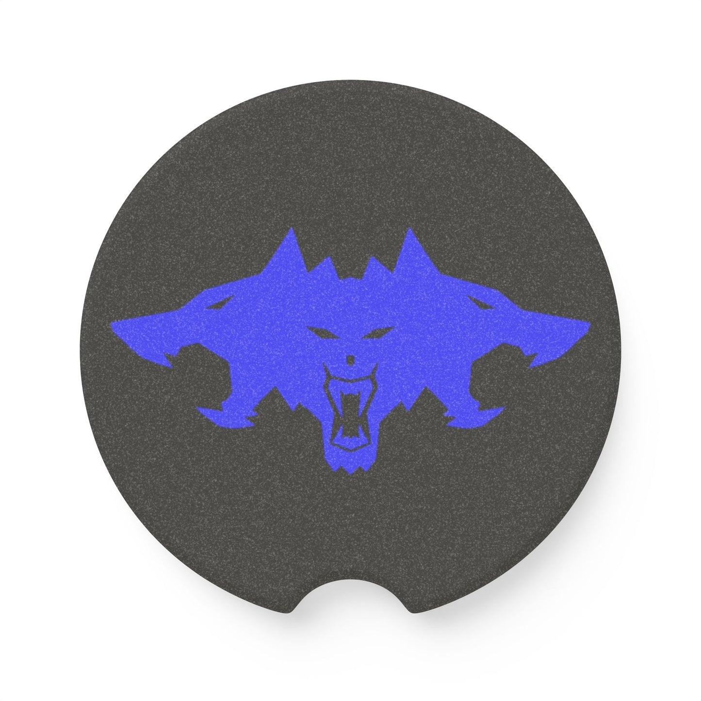 Cyberbeast Cerberus Blue Logo Soapstone Cup Coaster
