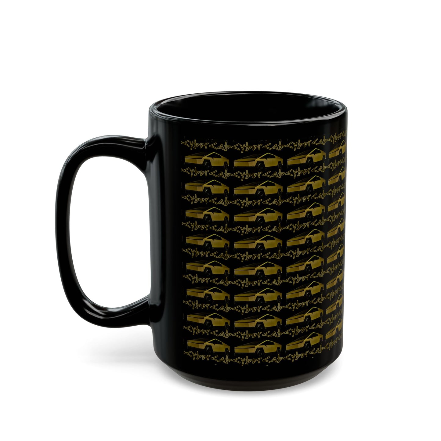 FSDMUG02- CT CyberCab Pattern Coffee Cup (15oz)