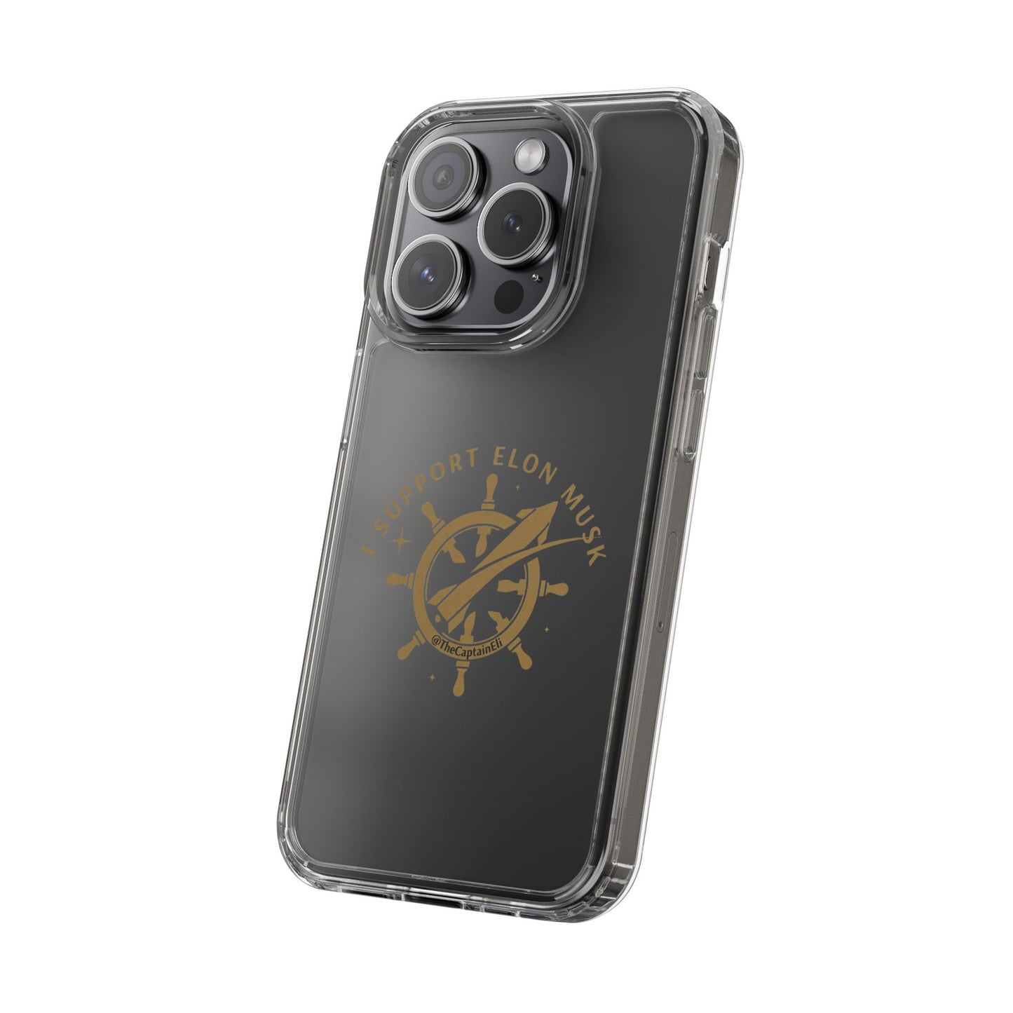 TCE04 - TheCaptainEli Clear Phone Case