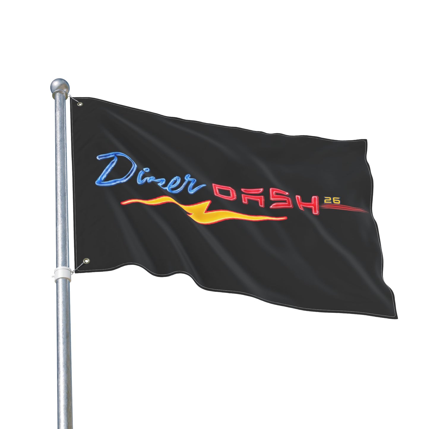 DD2609 - Diner Dash Double-Sided Flag