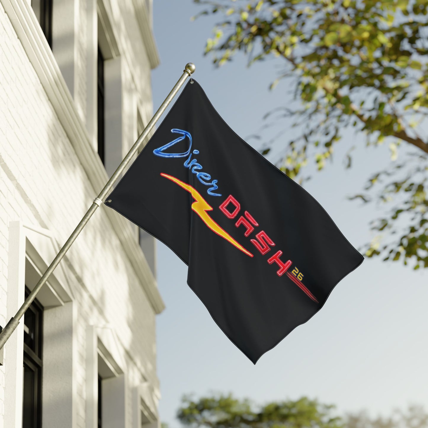 DD2609 - Diner Dash Double-Sided Flag