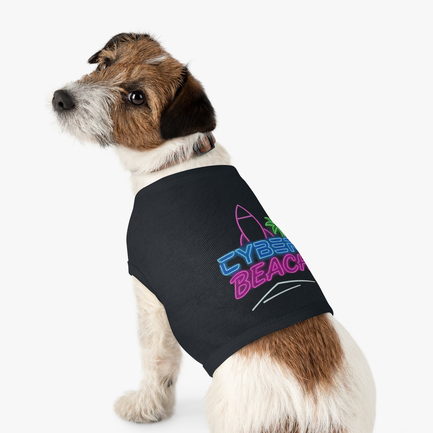CB05BK - Cyber Beach Pet Tank Top (Black)