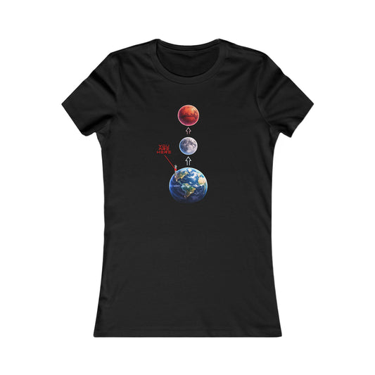 EMM01W - Earth, Moon, Mars: YOU ARE HERE! (Women's)
