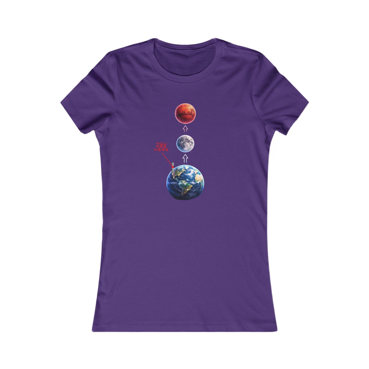 EMM01W - Earth, Moon, Mars: YOU ARE HERE! (Women's)