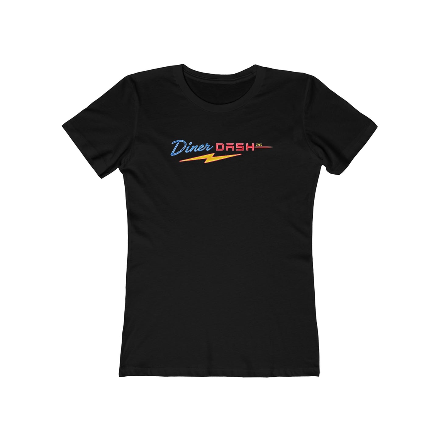 DD2608W — "Diner Dash" Printed Women's Tee