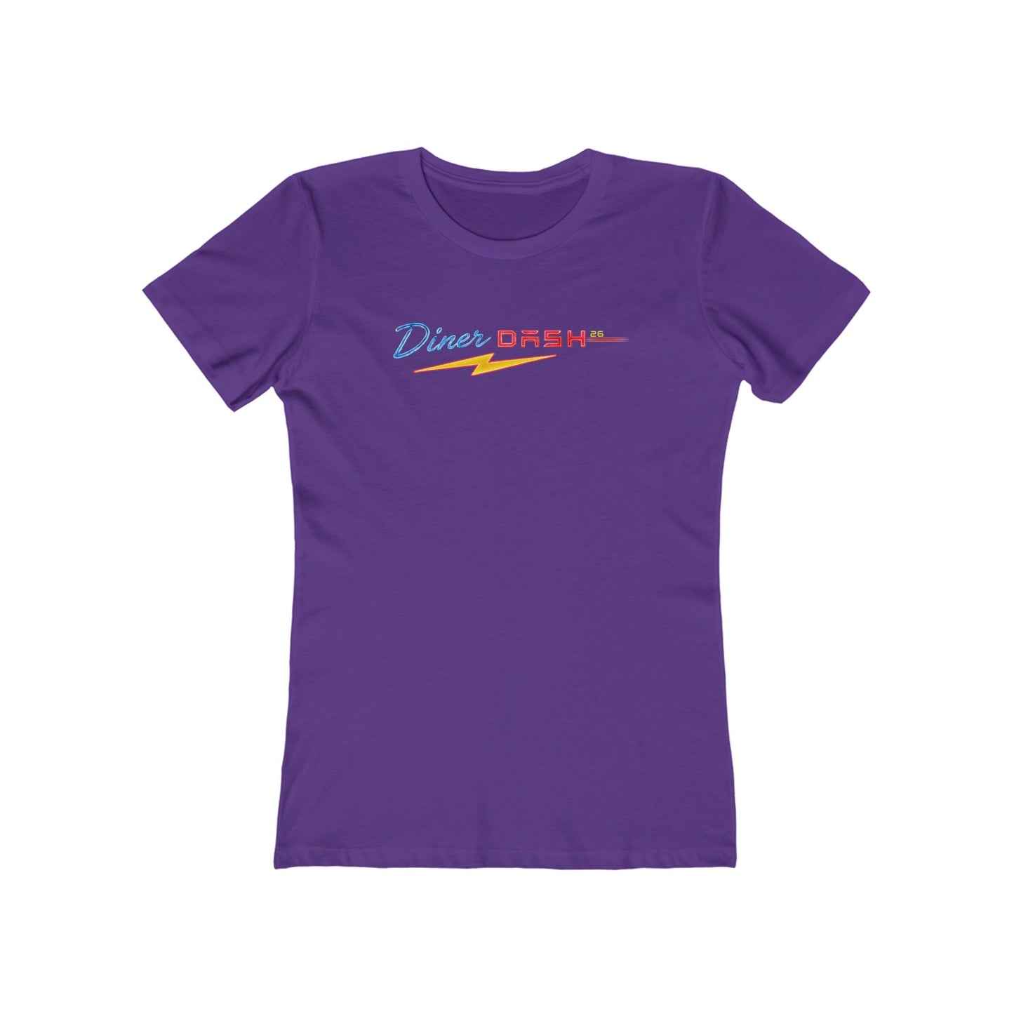 DD2608W — "Diner Dash" Printed Women's Tee