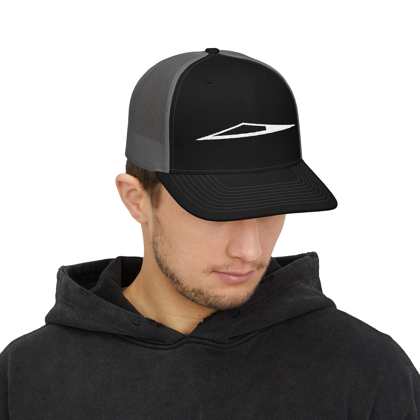 CT01 — CT Triangle Embroidered Trucker Hat