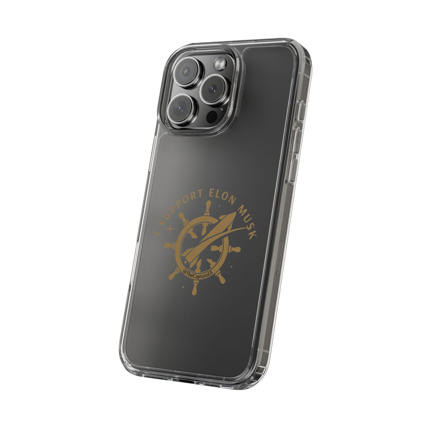 TCE04 - TheCaptainEli Clear Phone Case
