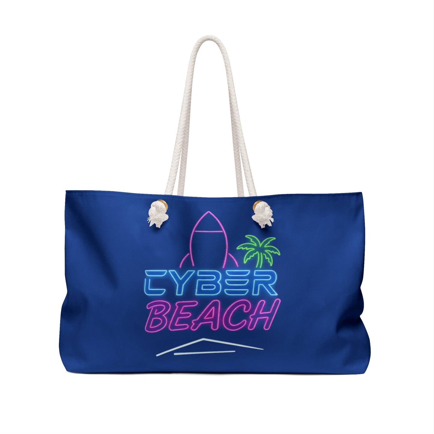 CB03BE - Cyber Beach Weekender Bag (Blue)