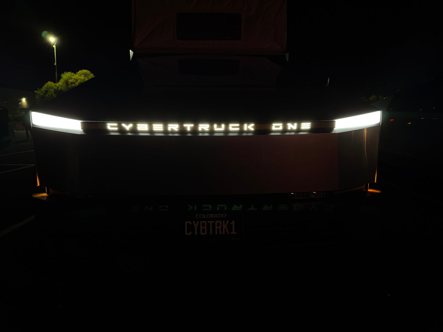 Cybertruck Light Bar Wrap