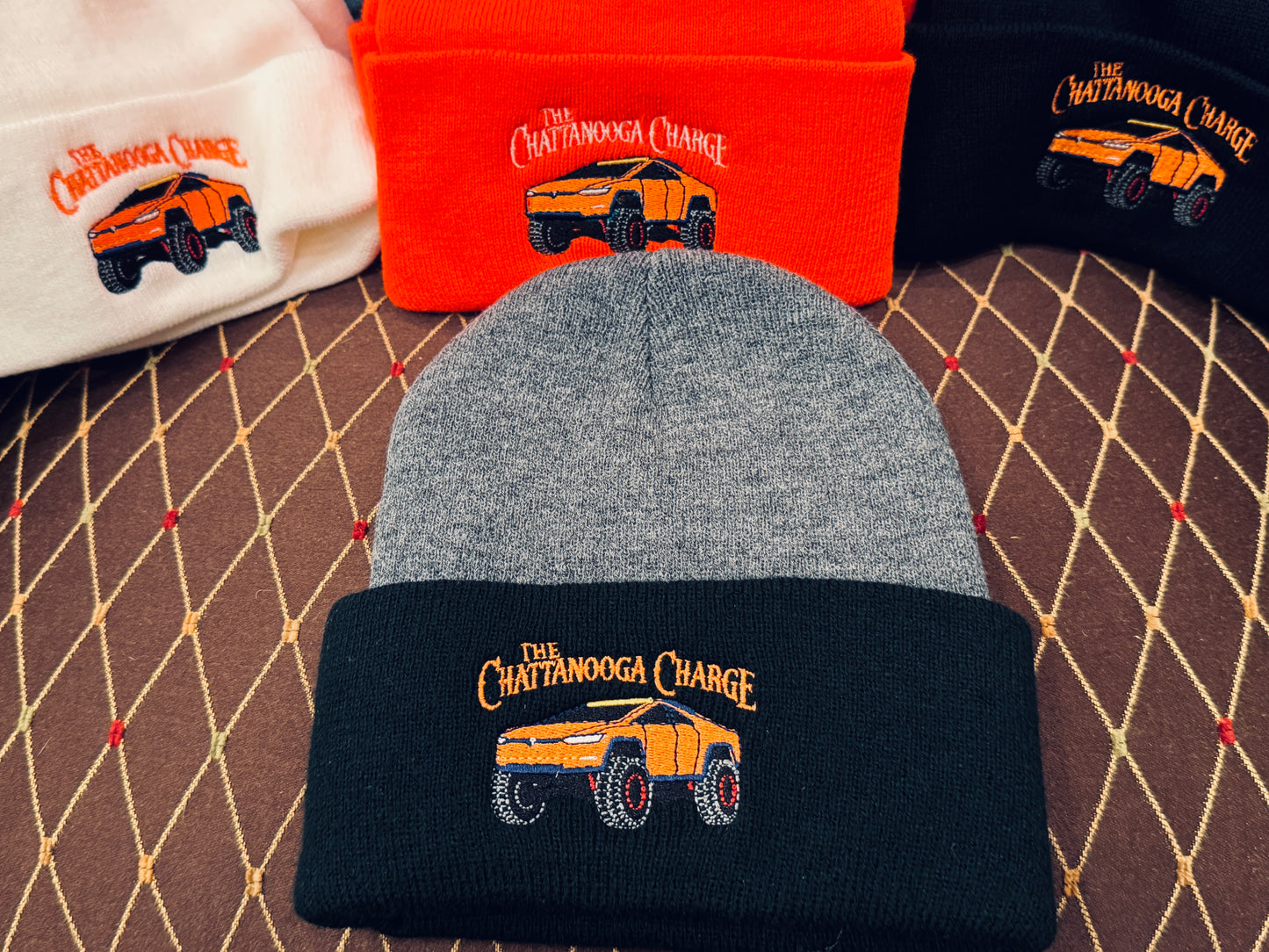 Chattanooga Charge Knit Beanie Hats
