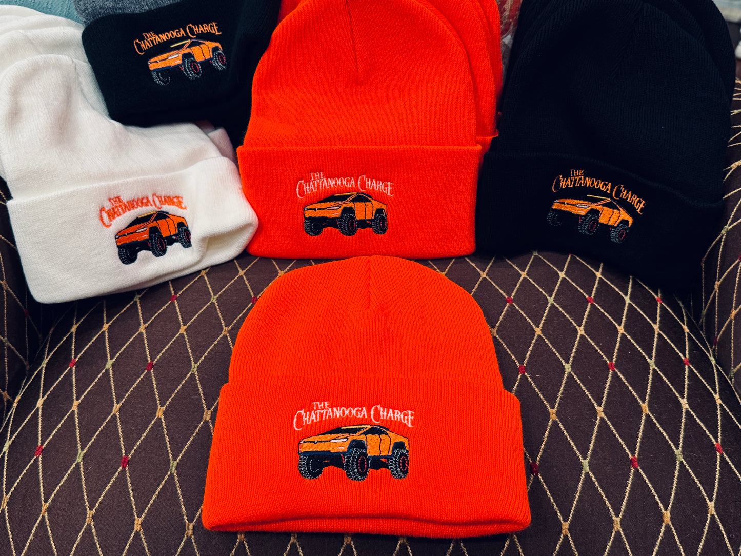 Chattanooga Charge Knit Beanie Hats