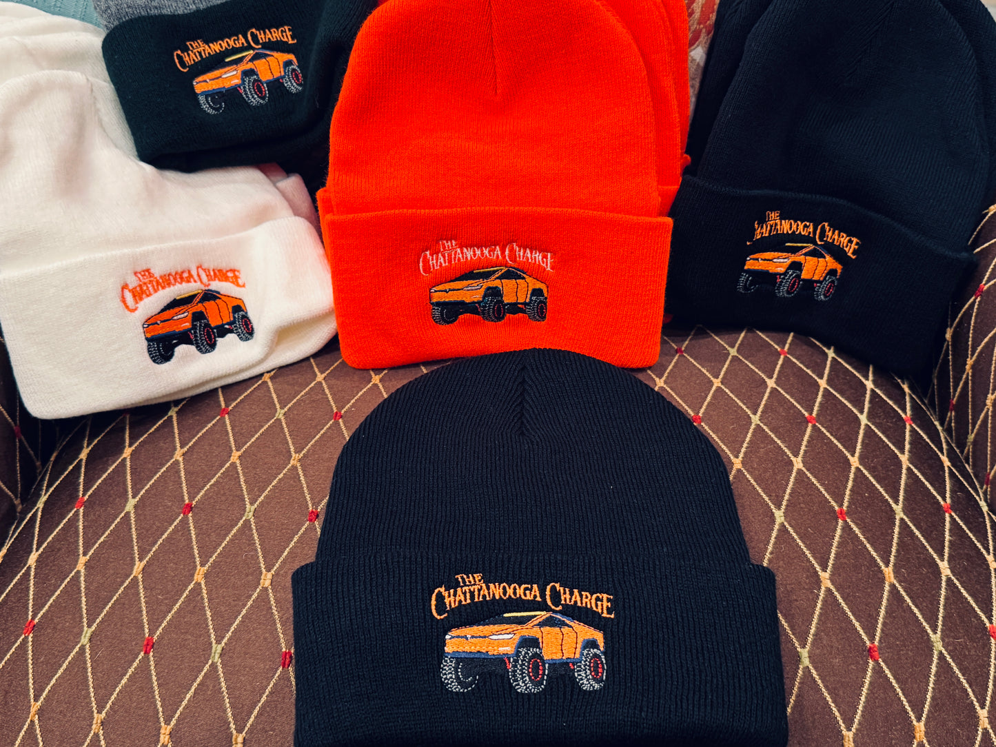 Chattanooga Charge Knit Beanie Hats