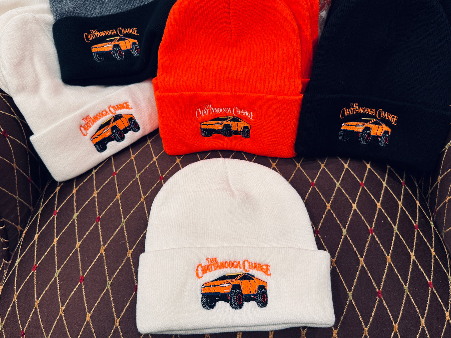 Chattanooga Charge Knit Beanie Hats