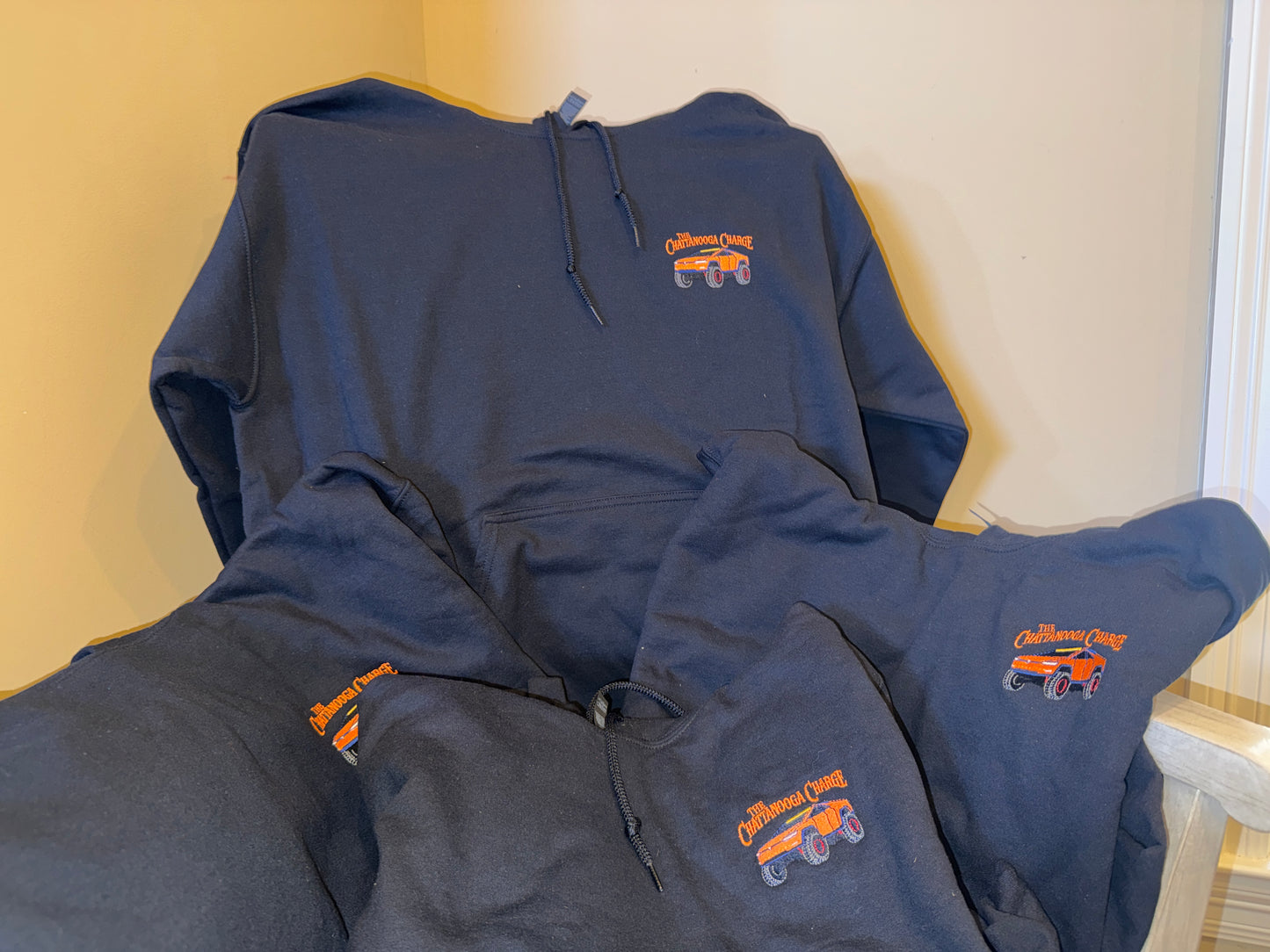 Chattanooga Charge Embroidered Hoodie