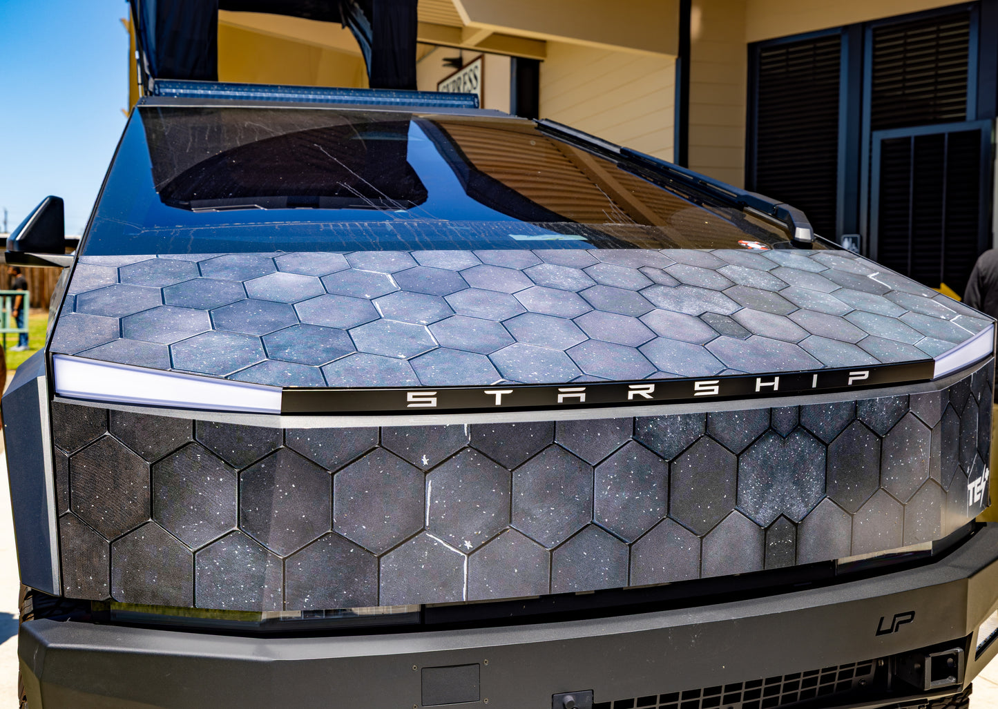 Cybertruck Light Bar Wrap