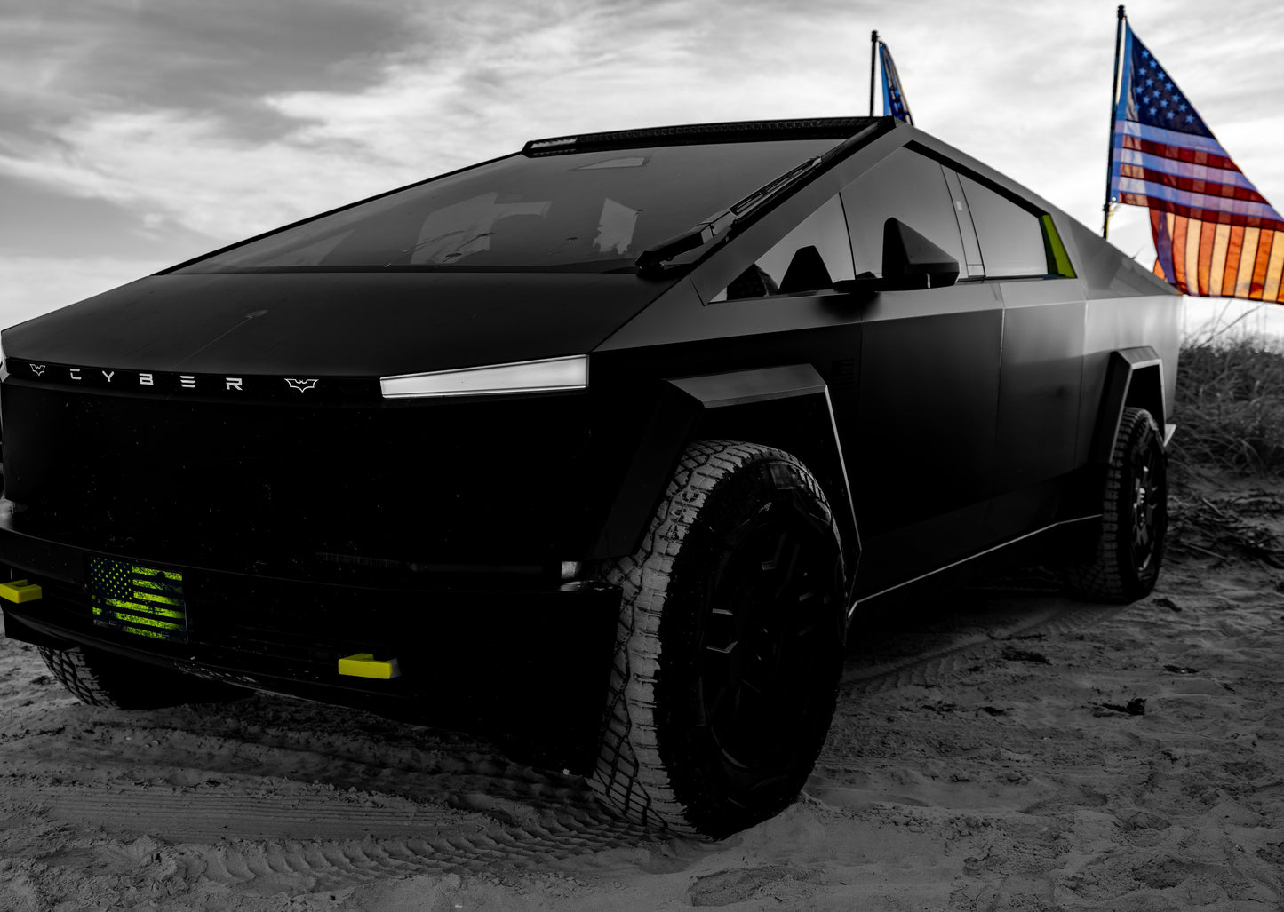 Cybertruck Light Bar Wrap